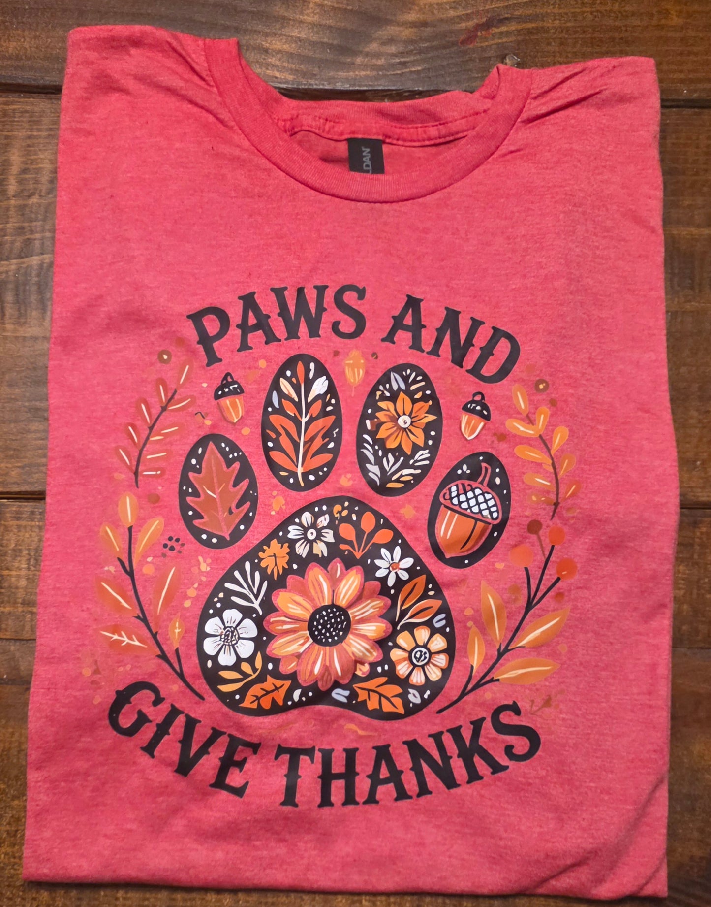 paws and give thanks