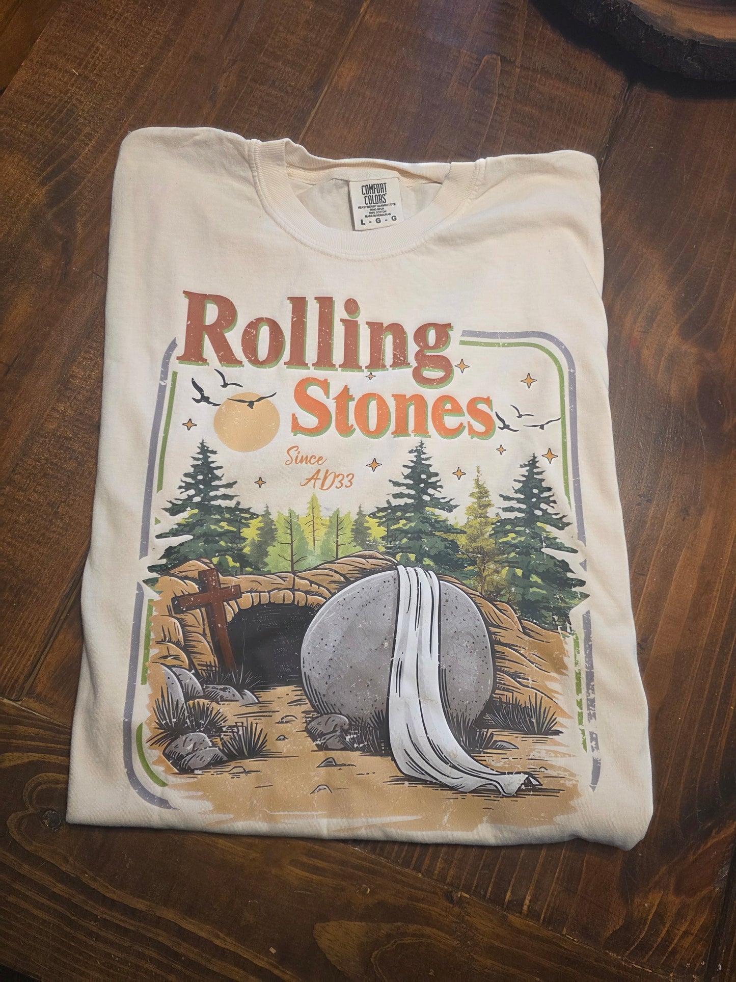 Rolling stones since AD 33