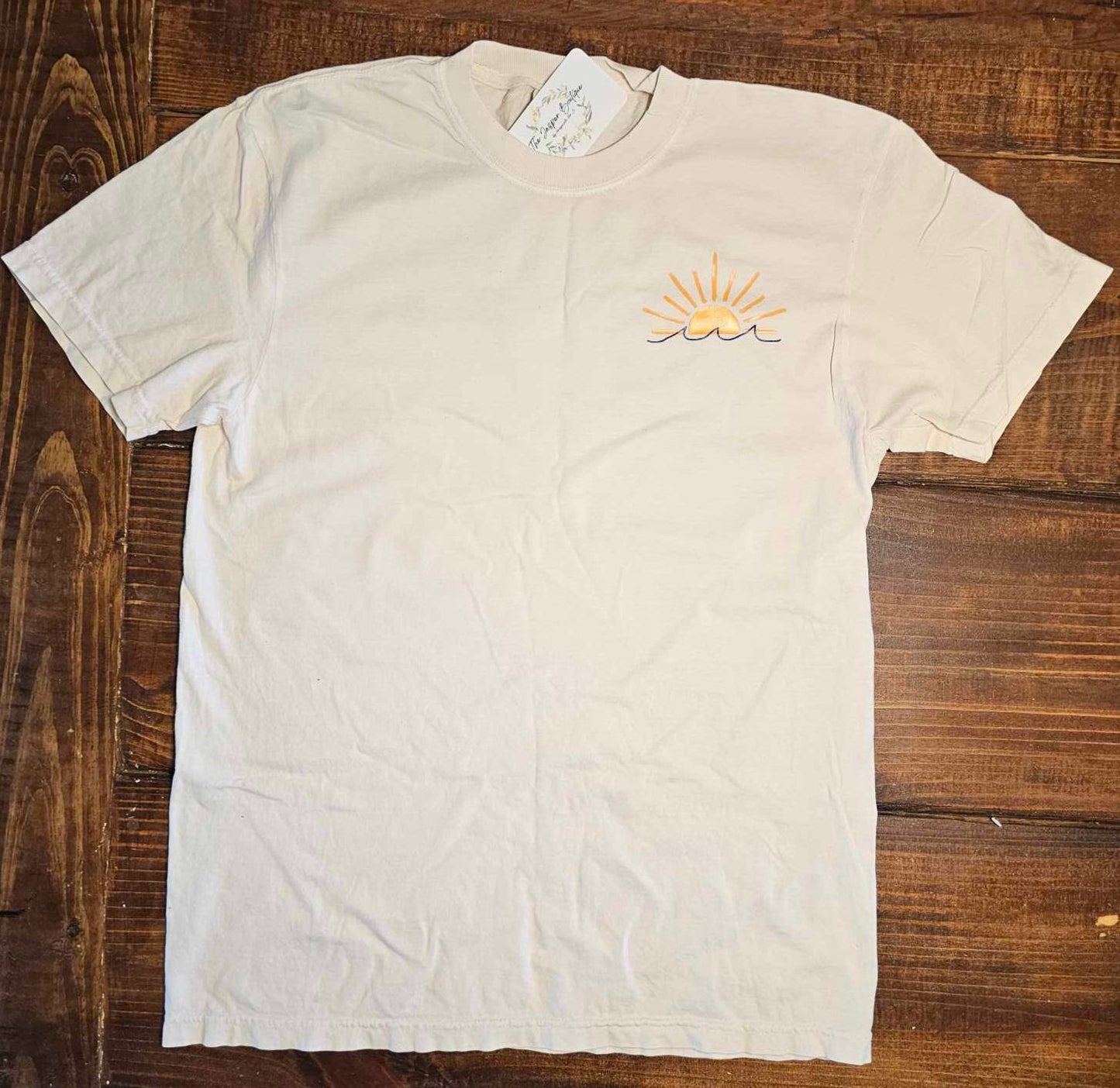 Still I Rise Shirt, Sun and Waves Tee, Front & Back Comfort Colors