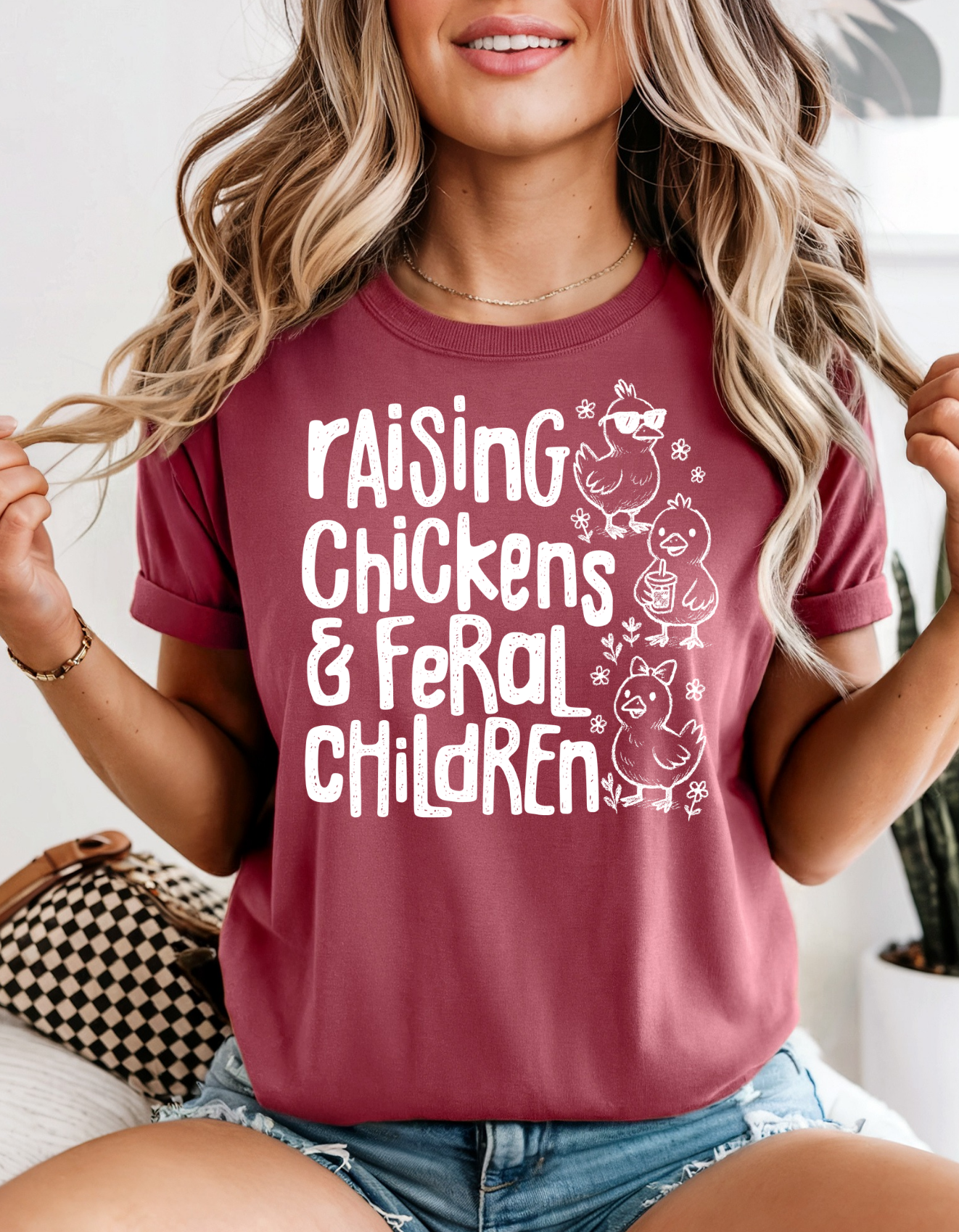 Raising chickens & feral children