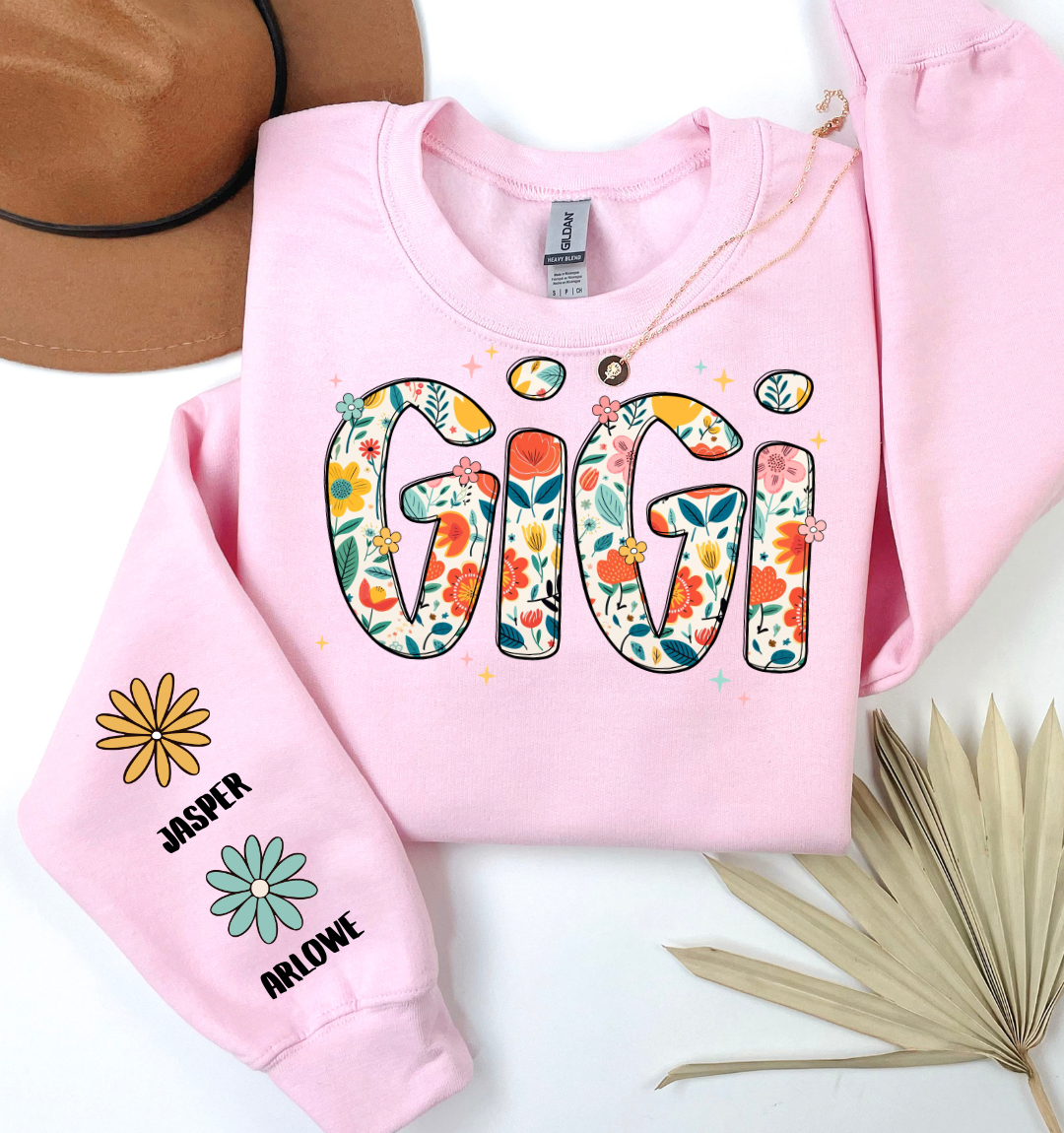 Floral Mama, Gigi, Mimi, Aunt, Auntie, Nana