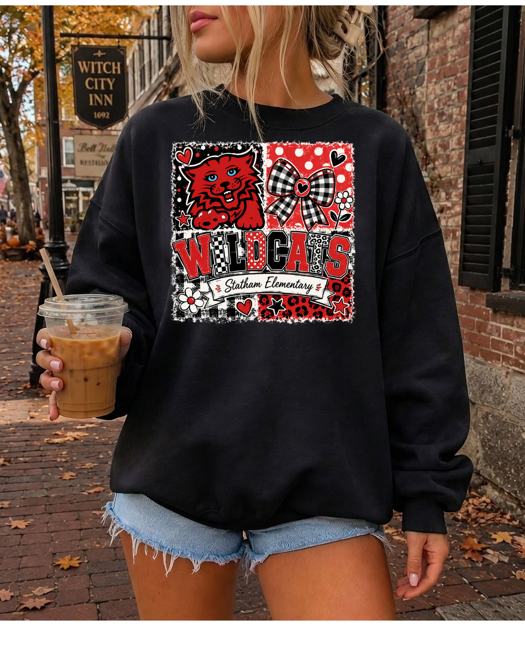 Statham wildcats sweatshirt
