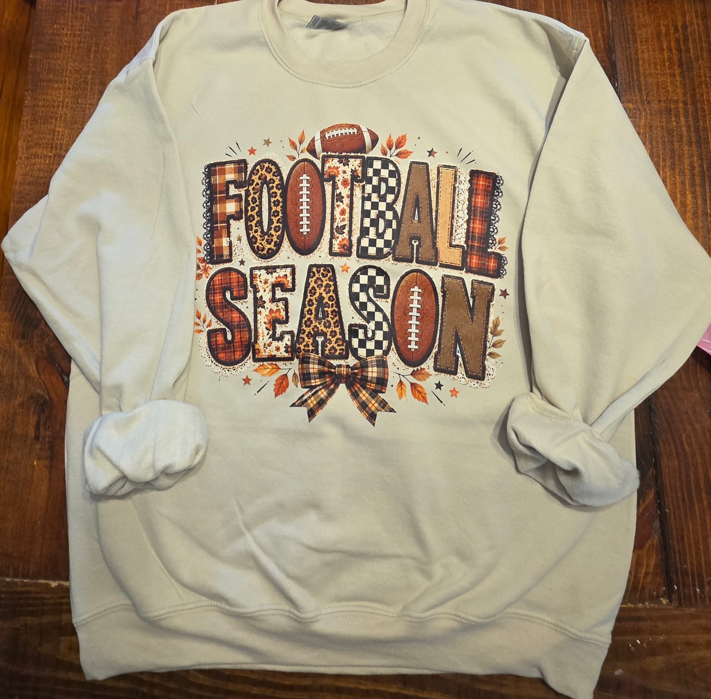 Football season sweatshirt