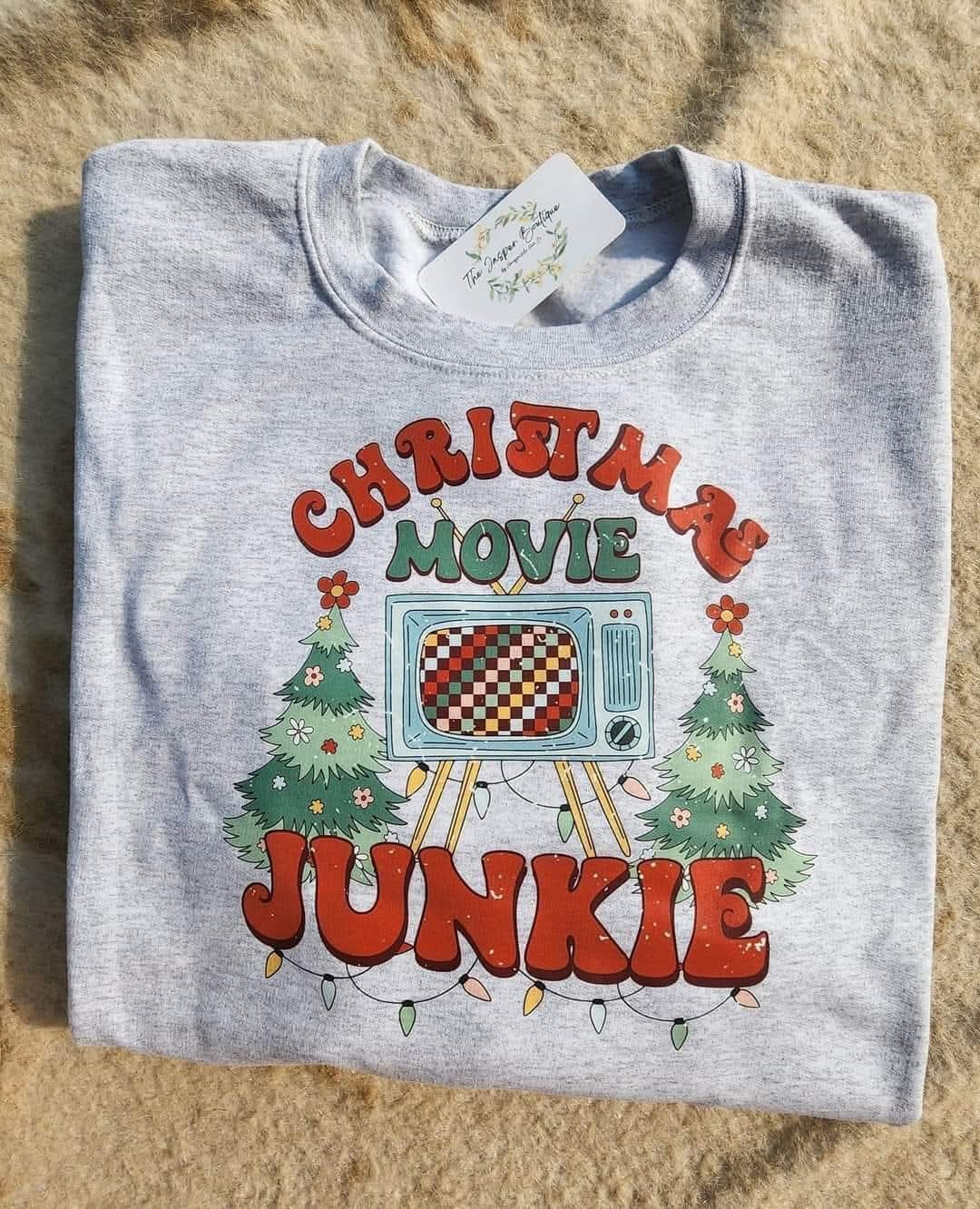 Christmas Movie Junkie Sweatshirt