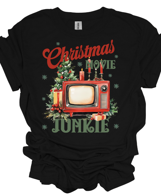 Christmas movie junkie TEE