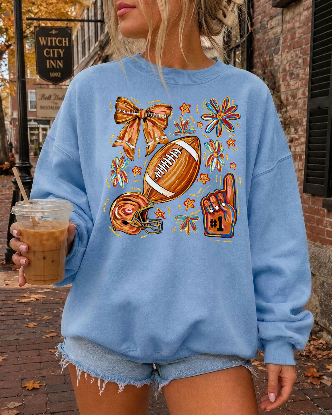 football sweatshirt