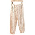 Coral Velvet Lounge Pants