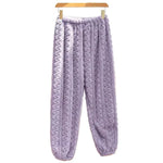 Coral Velvet Lounge Pants