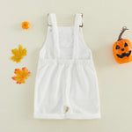 Toddler Devil Face Overalls