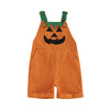 Toddler Devil Face Overalls