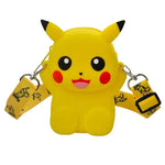 Pikachu Silicone Messenger Bag