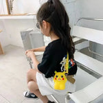 Pikachu Silicone Messenger Bag