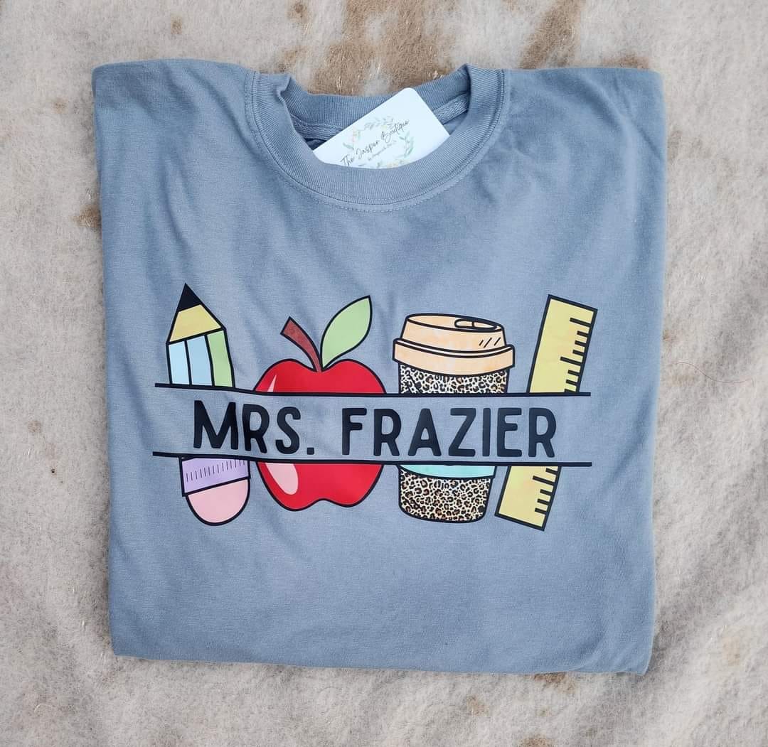 Customized Teacher Shirt