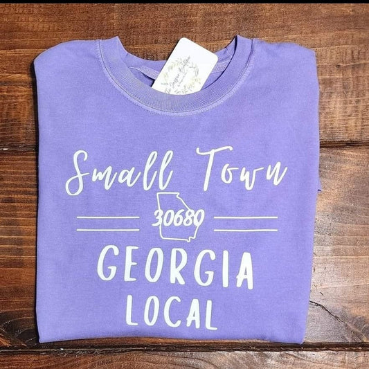 local tee, small town local, small town proud, country shirt for her, gift from locals, small town girl