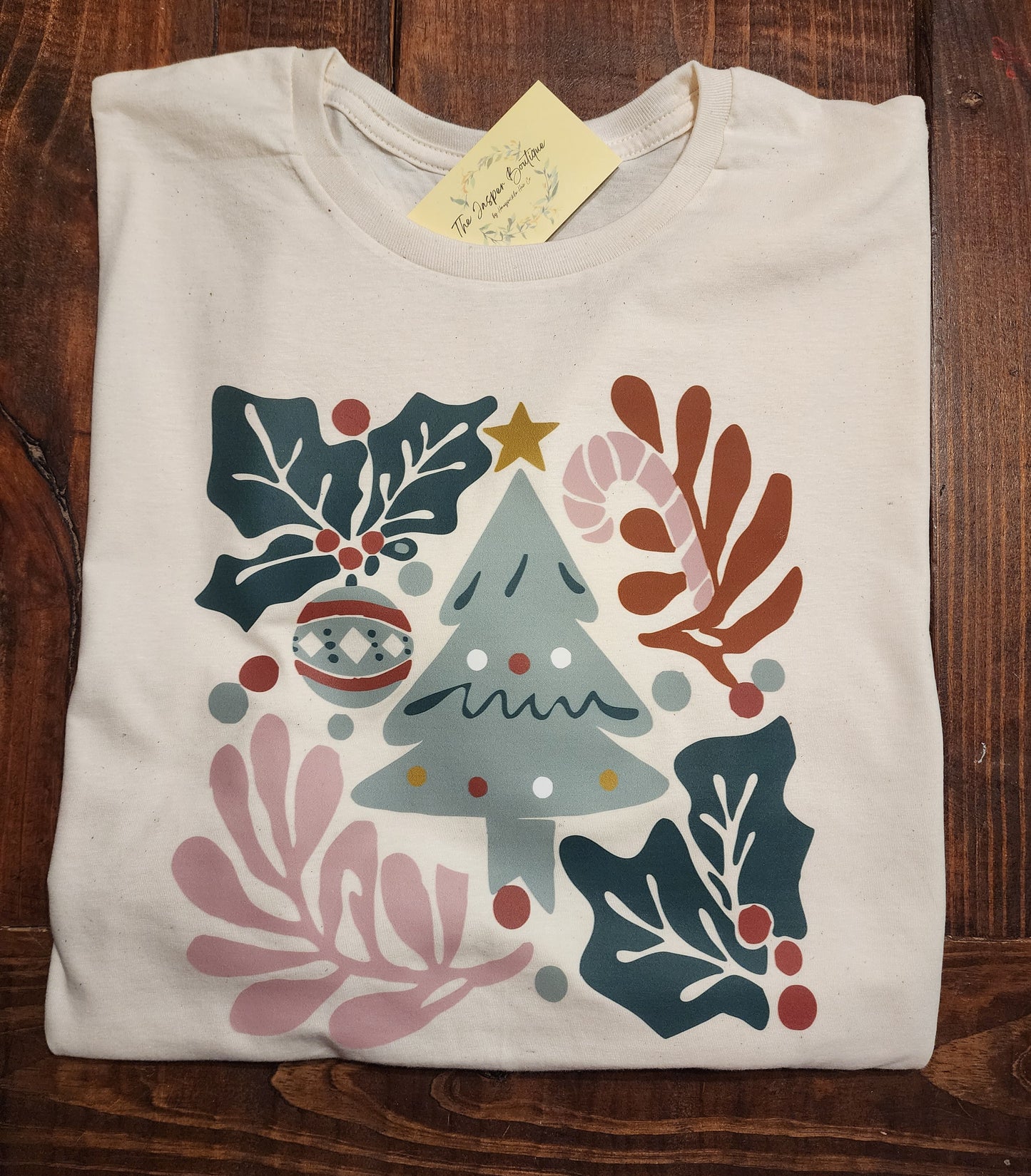 Christmas tree & Holly tee