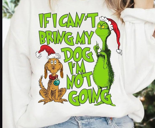 If I can't bring my dog sweatshirt