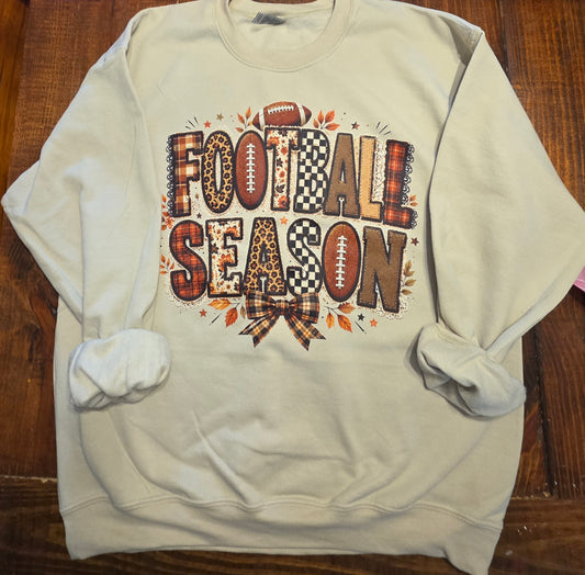 Football season sweatshirt